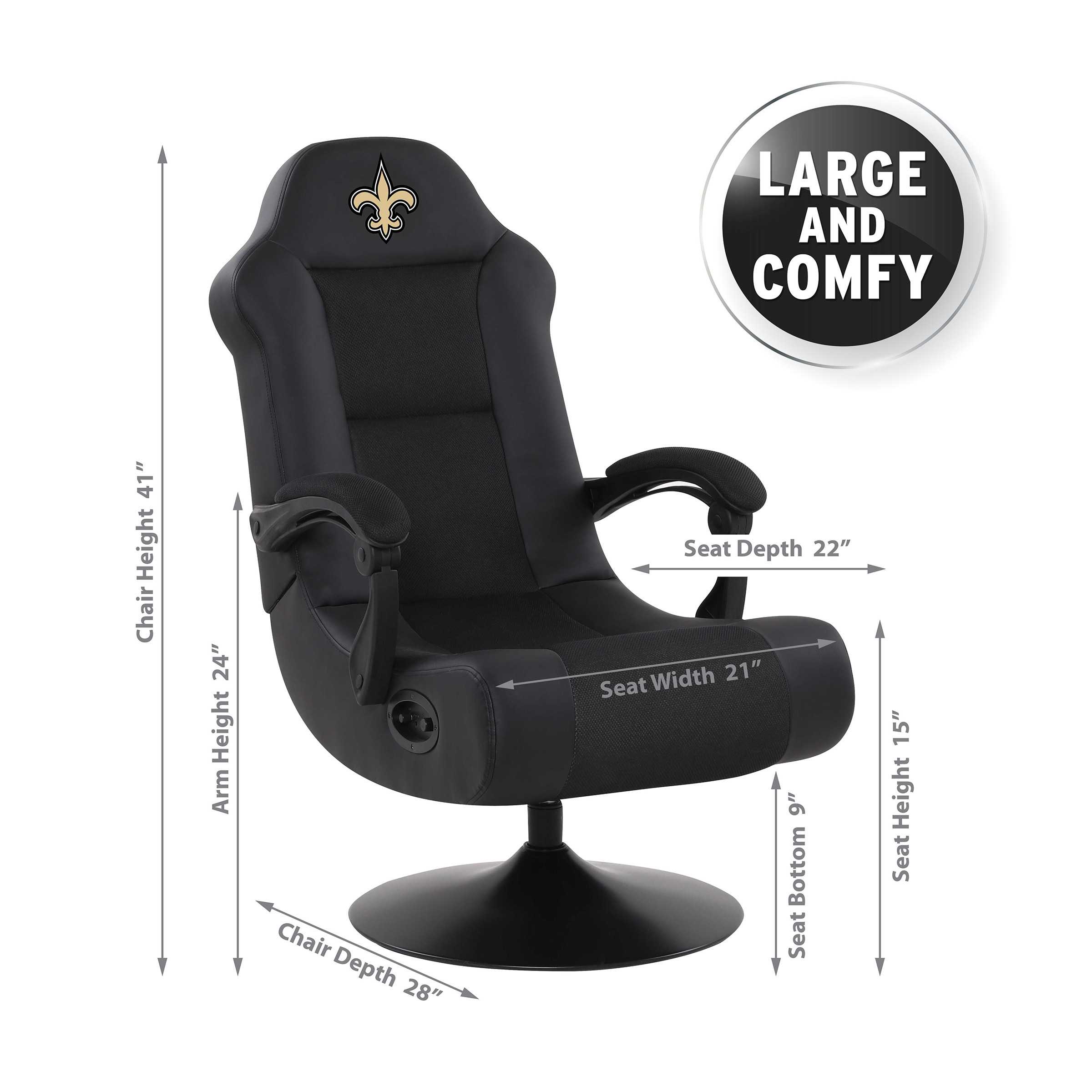 ULTRA GAME CHAIR NEW ORLEANS SAINTS