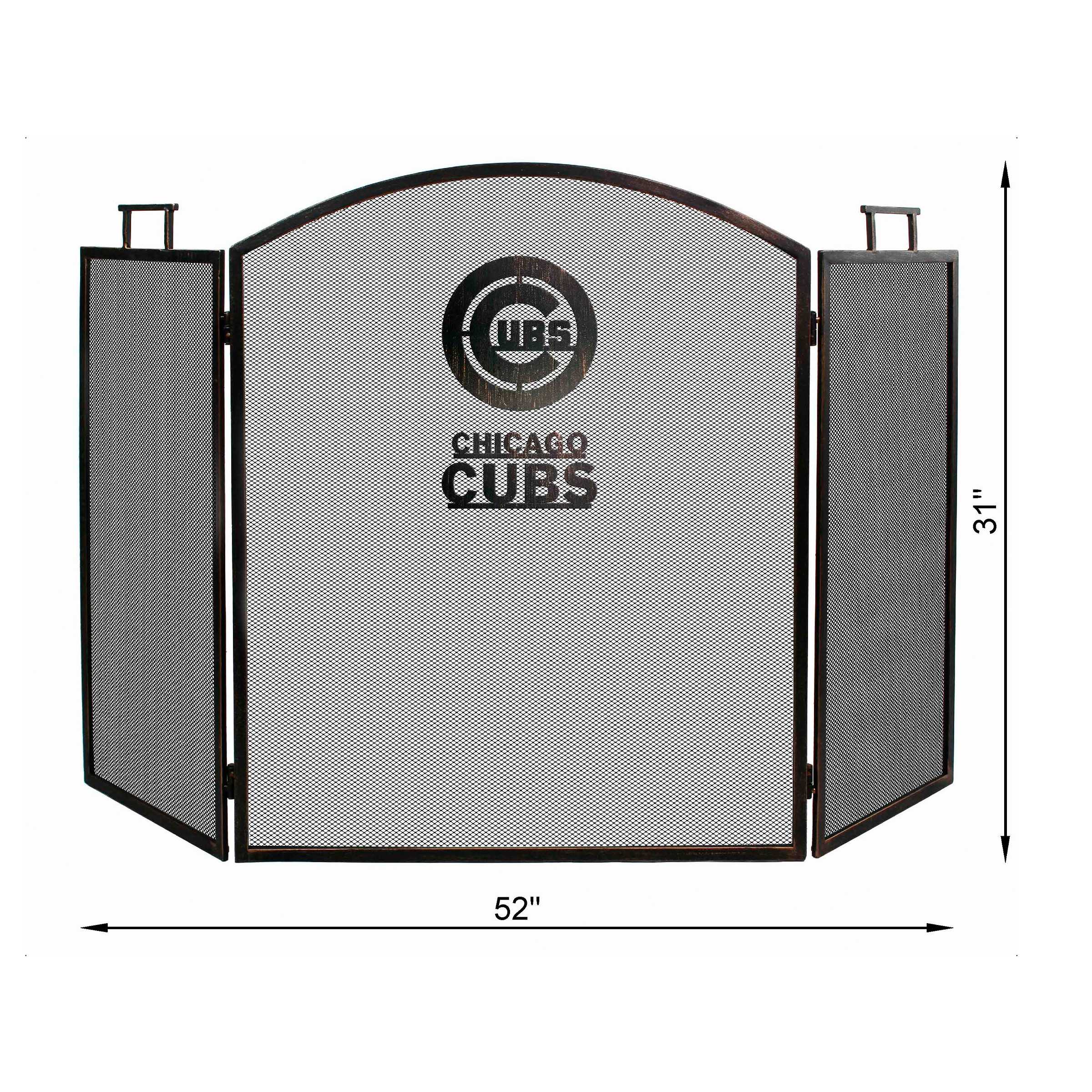 Chicago Cubs Fireplace Screen