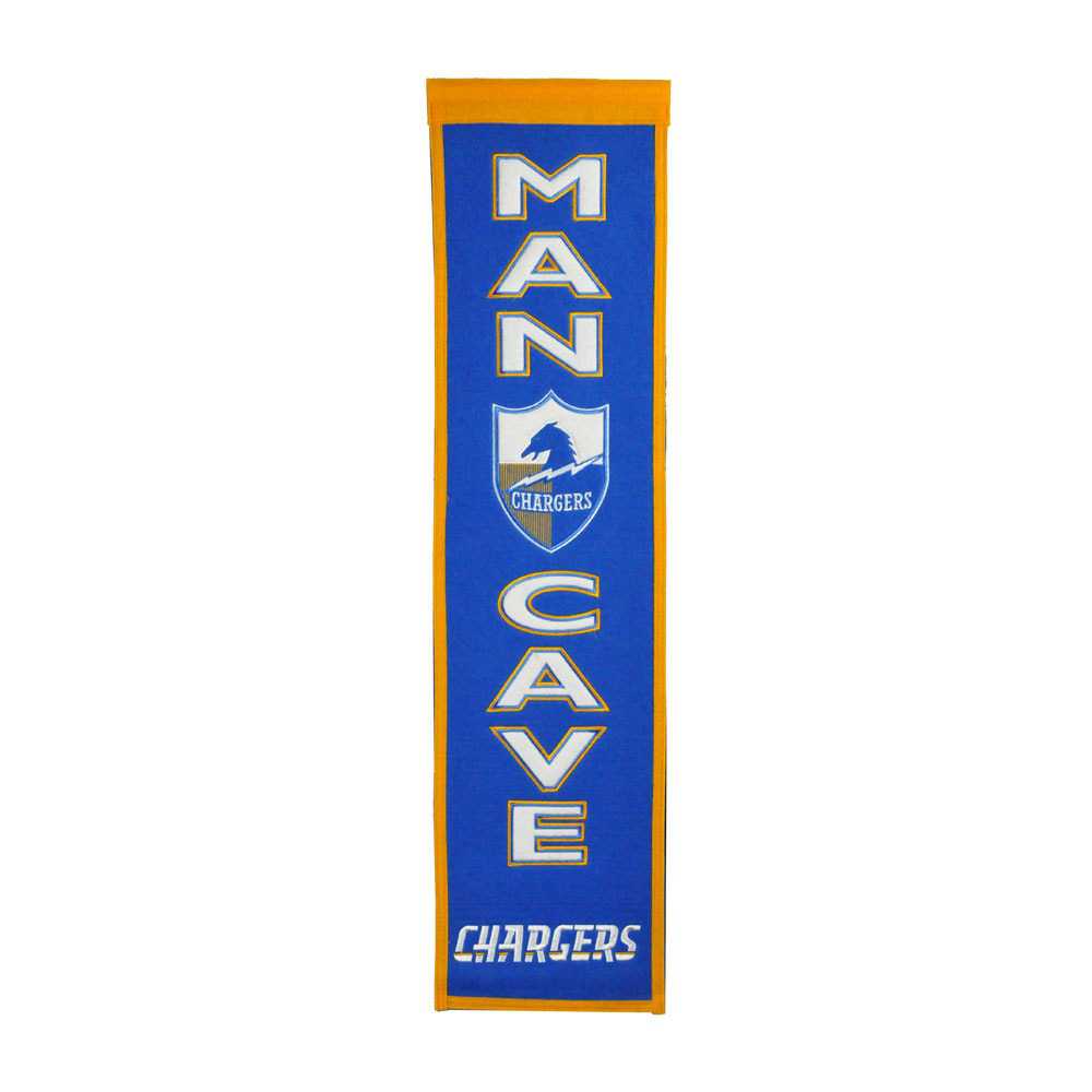 Los Angeles Chargers Man Cave Banner