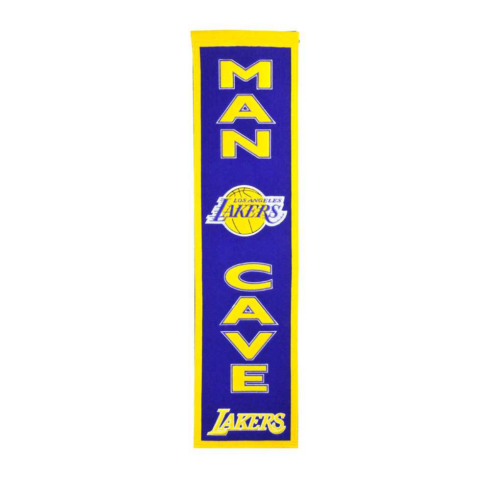 Los Angeles Lakers Man Cave Banner