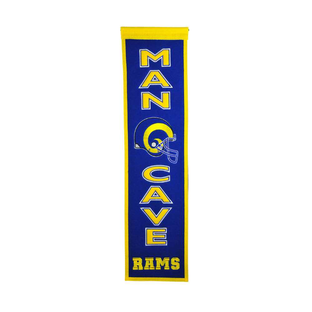 Los Angeles Rams Man Cave Banner