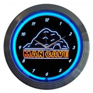 ManCave Neon Clock