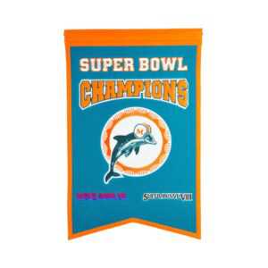Miami Dolphins Super Bowl Champions Banner