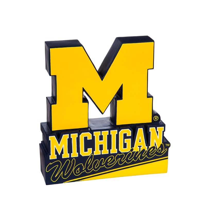 Michigan Wolverines Tiki Mascot
