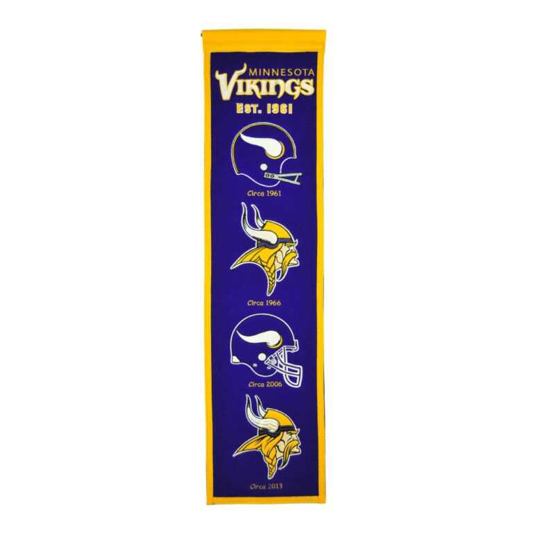 Minnesota Vikings Heritage Banner - Mymancave Store