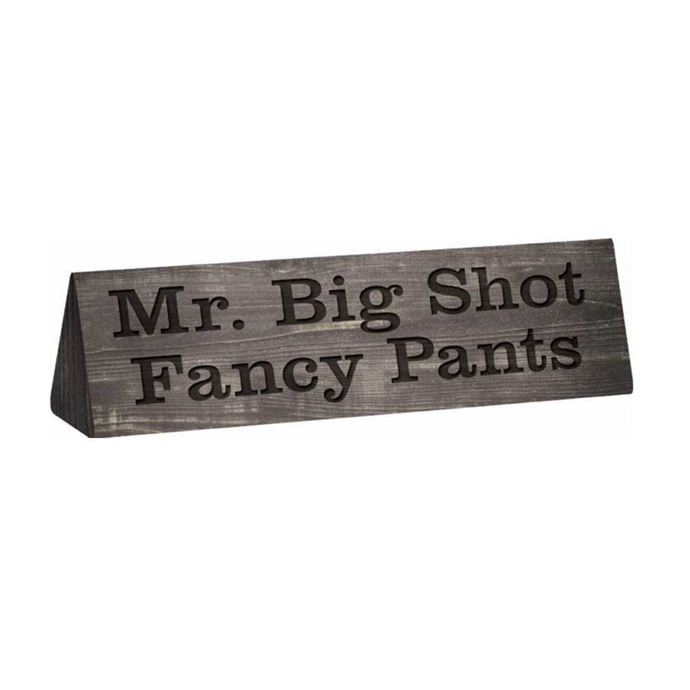 Mr. Big Shot Fancy Pants Desktoppers