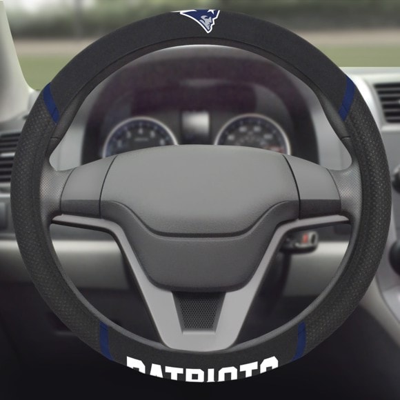 New England Patriots Steering Wheel Cover