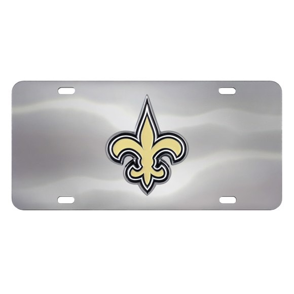 New Orleans Saints Diecast License Plate