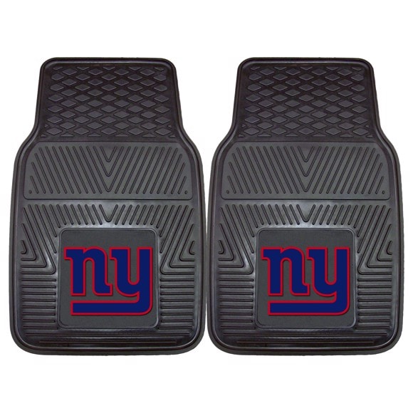 New York Giants 2-piece Vinyl Car Mat Set