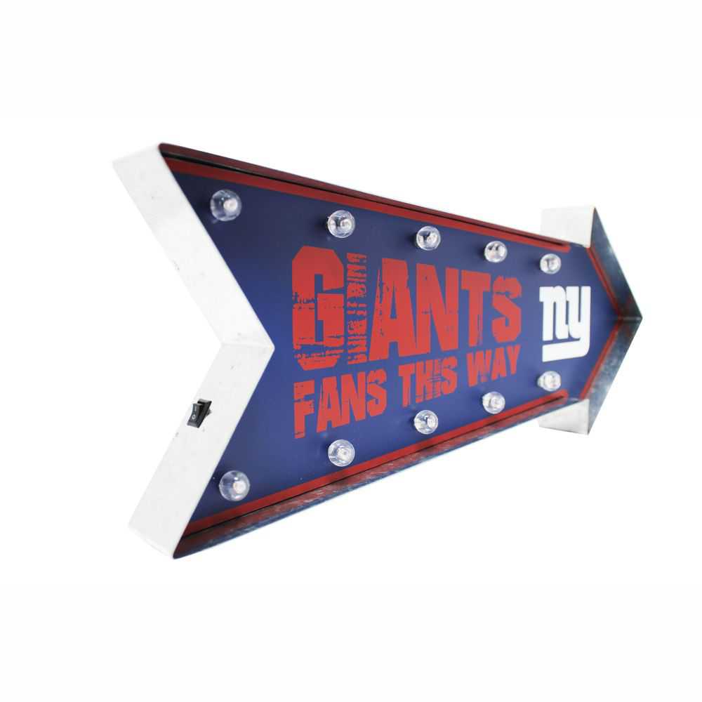 New York Giants Arrow Marquee LED Sign