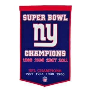 New York Giants Dynasty Banner