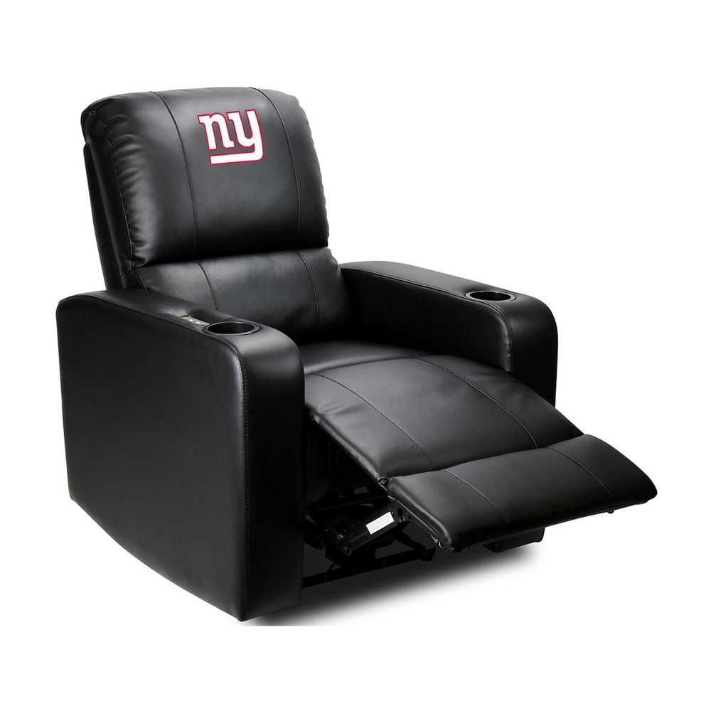 New York Giants Power Theater Recliner With Usb