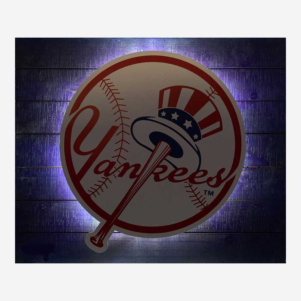New York Yankees 3D Lit Wall Sign