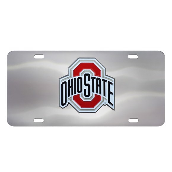 Ohio State Buckeyes Diecast License Plate