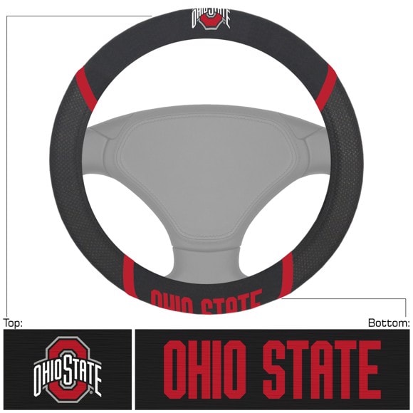 Ohio State Buckeyes Steering Wheel Cover