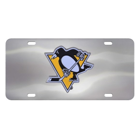 Pittsburgh Penguins Diecast License Plate