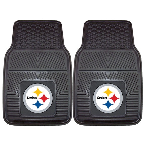 Pittsburgh Steelers 2-piece Vinyl Car Mat Set