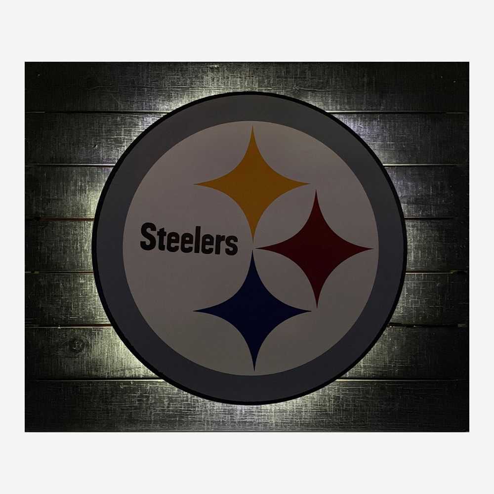 Pittsburg Steelers 3D Lit Wall Sign