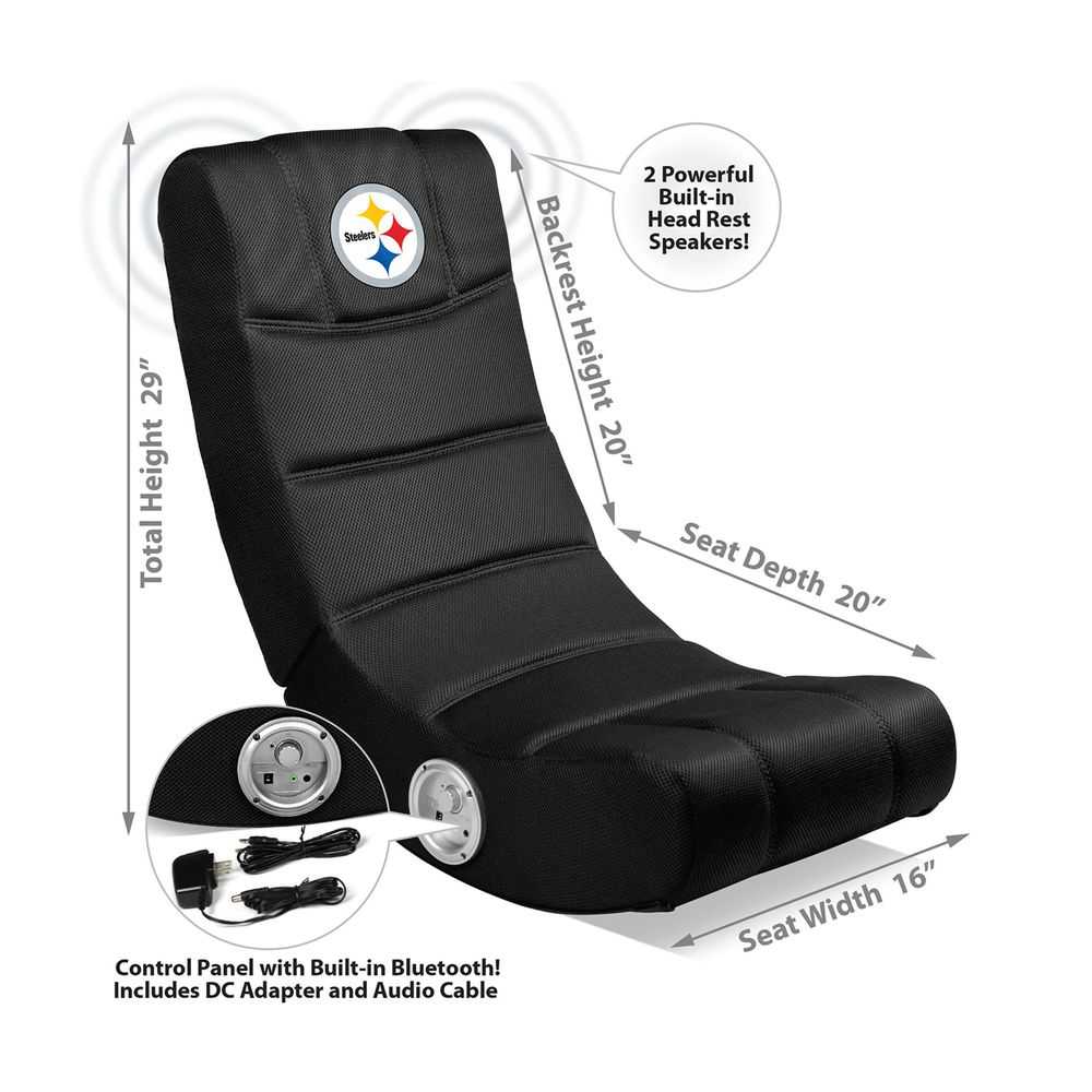 Pittsburgh Steelers Bluetooth Video Chair