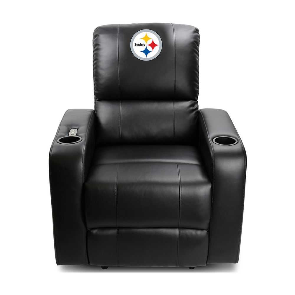 Pittsburgh Steelers Power Theater Recliner With Usb