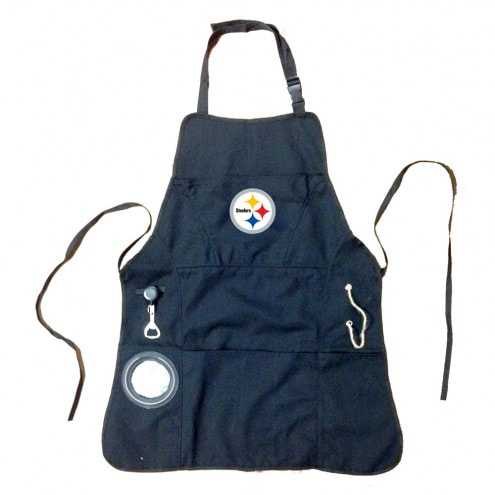 Pittsburgh Steelers Logo Grilling Apron