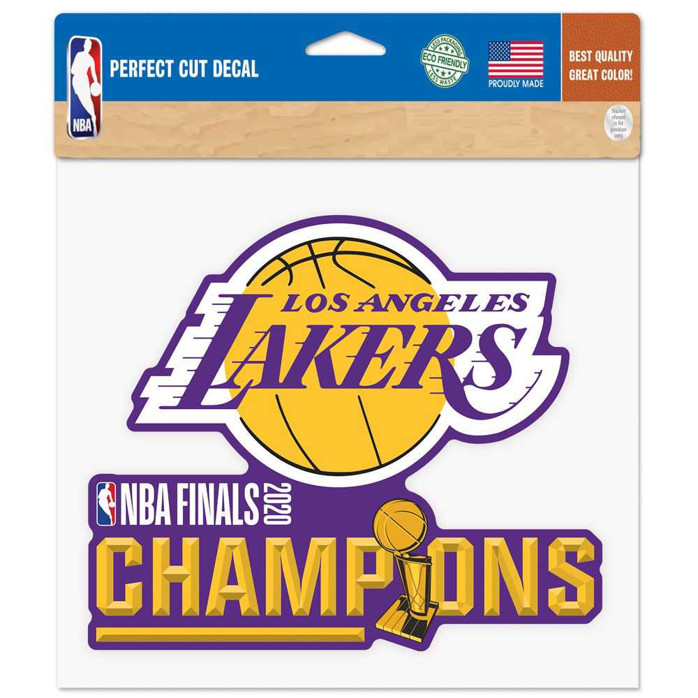 Los Angeles Lakers Championship Perfect Cut Color Decal