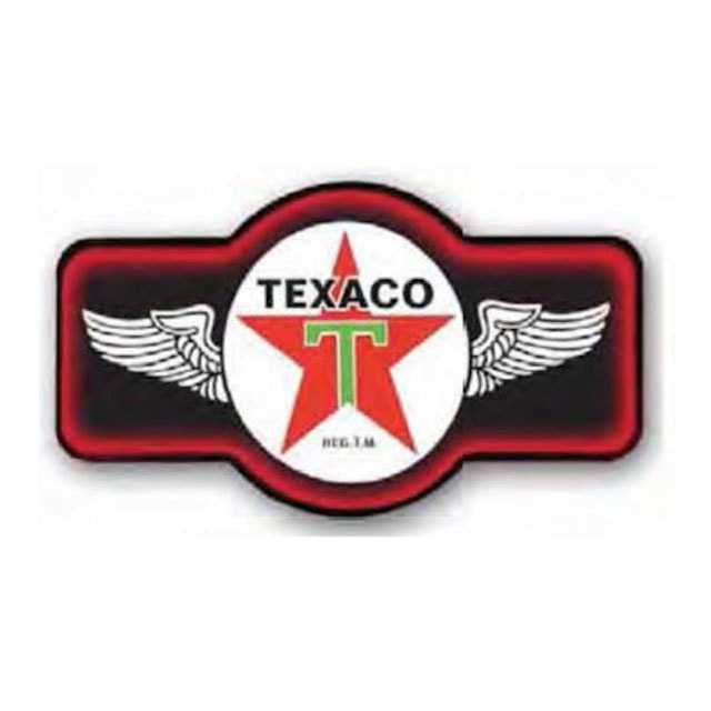 Texaco Wings Marquee Shape LED Bar Rope Sign