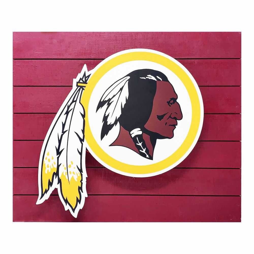 Washington Redskins 3D Lit Wall Sign