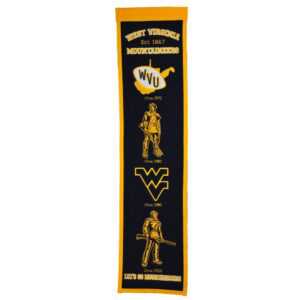 West Virginia Mountaineers Heritage Banner