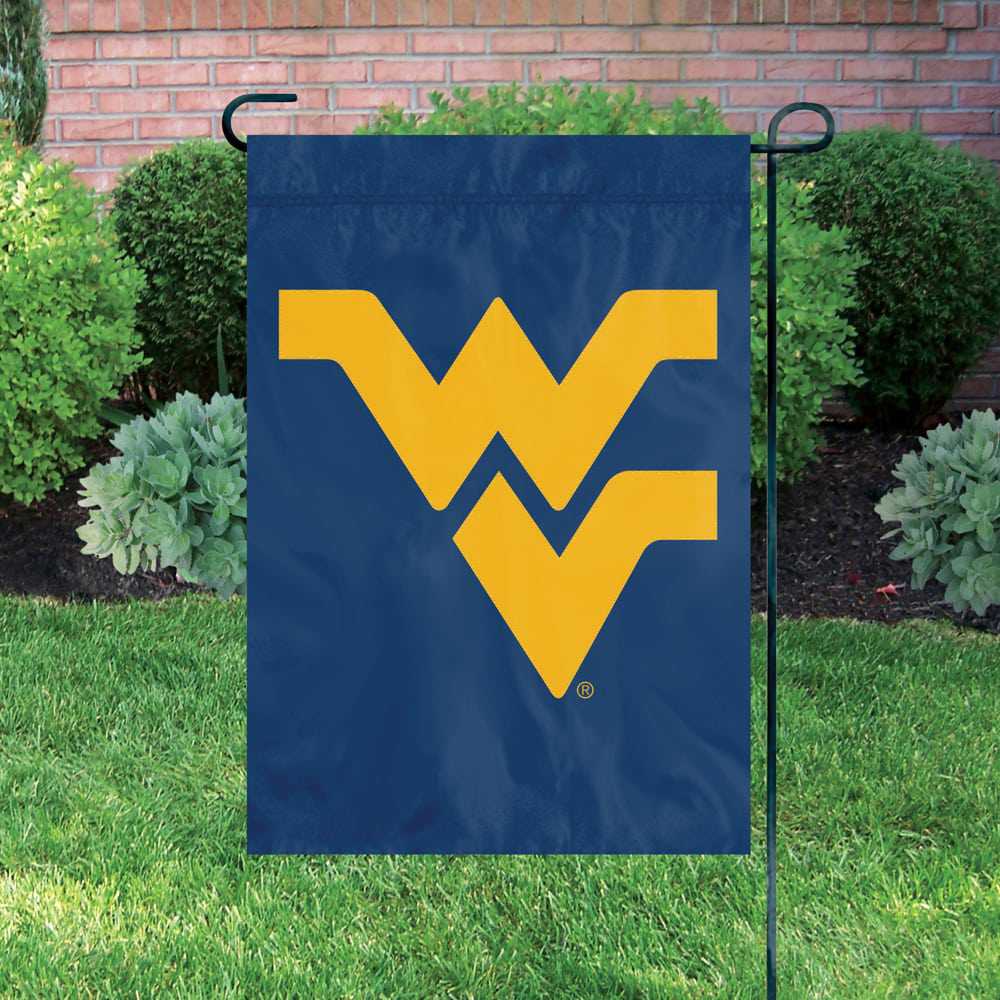 West Virginia Mountaineers Garden Flag