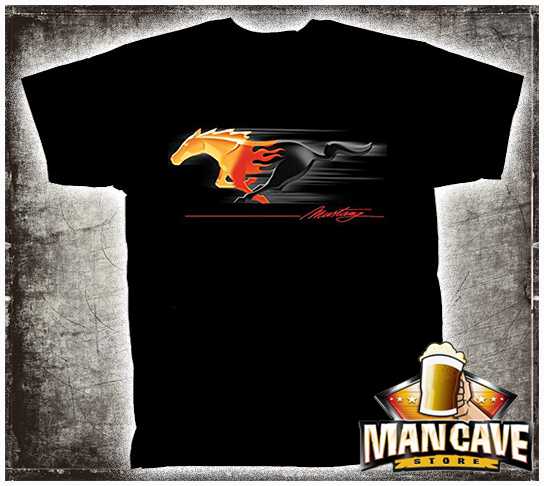 Mustang Running Pony Emblem T-shirt