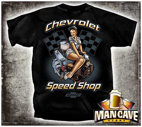 Vintage Chevy Pin Up T-shirt