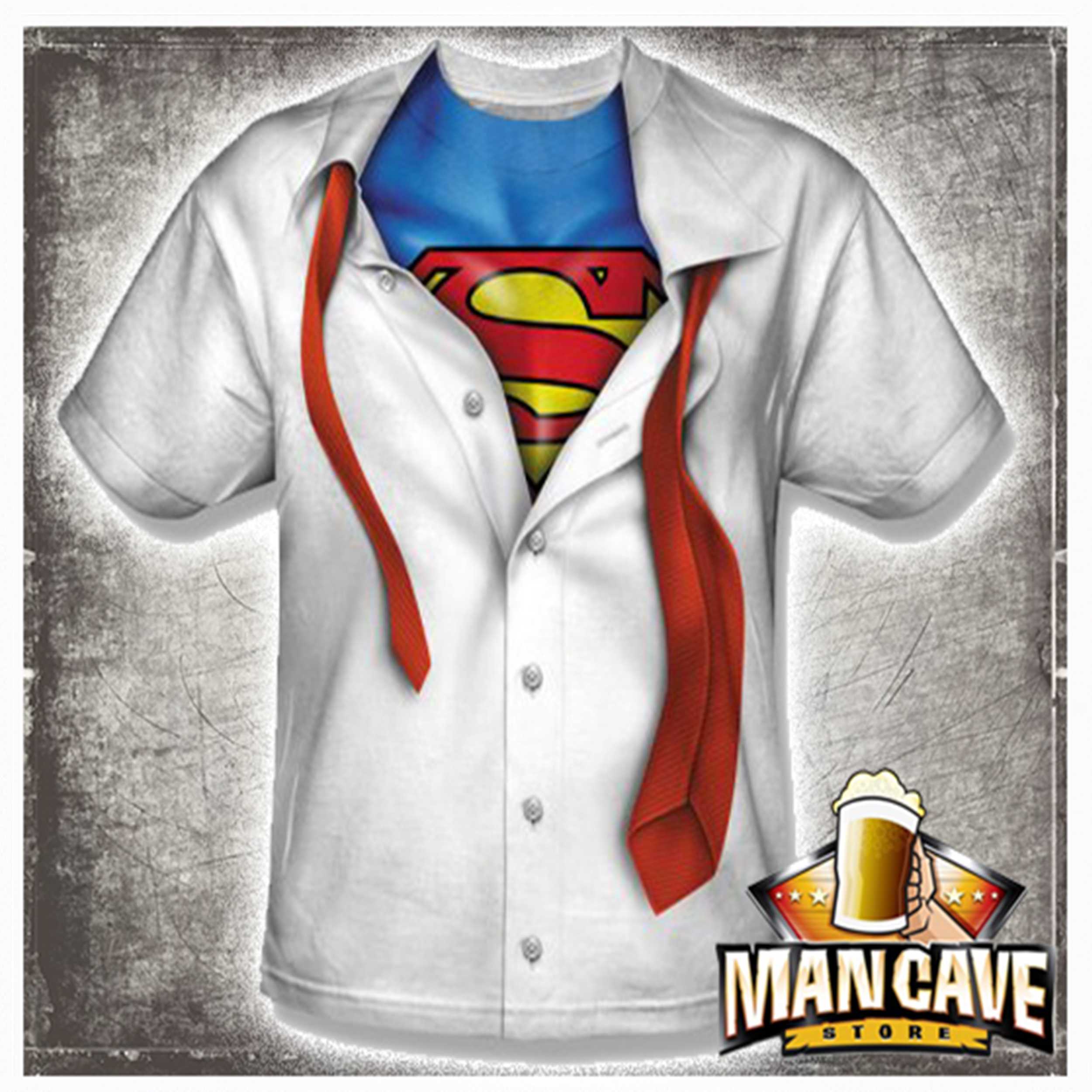 Superman Clark Kent Costume T-shirt