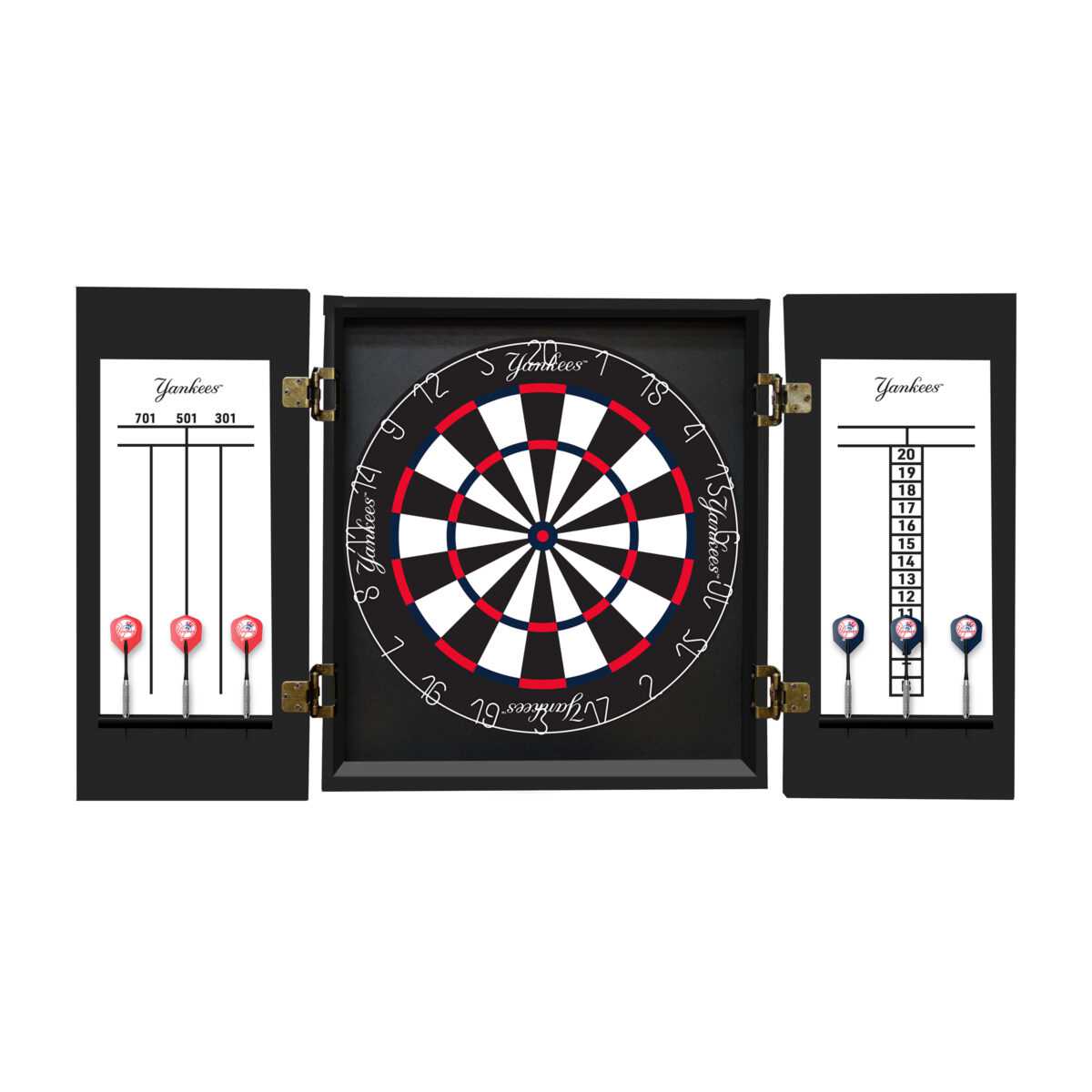 New York Yankees Fan's Choice Dartboard Set Mymancave Store