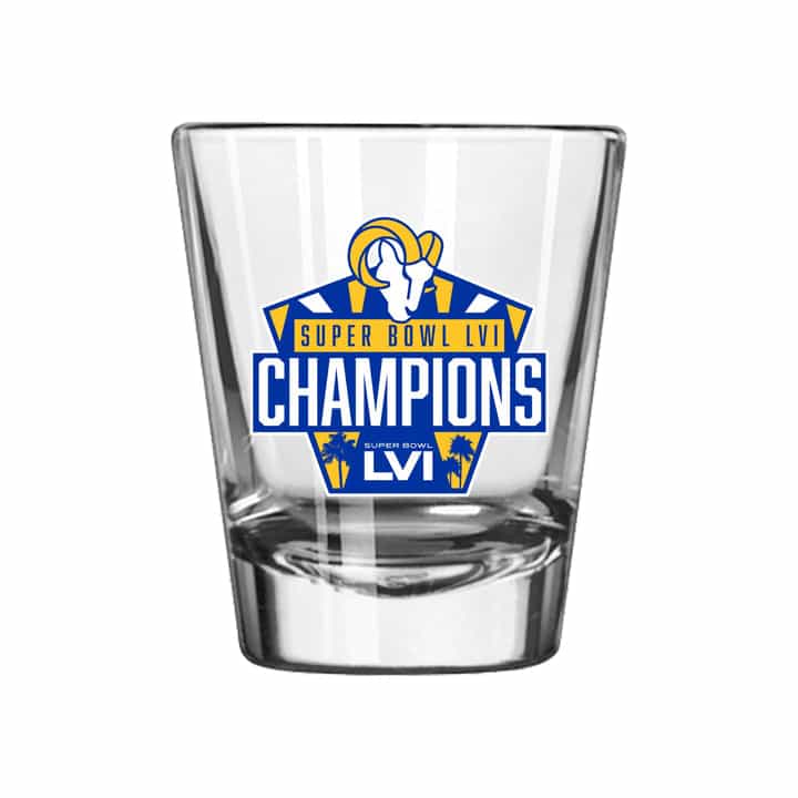 Super Bowl Champion Los Angeles Rams Shot Glass - Mymancave Store
