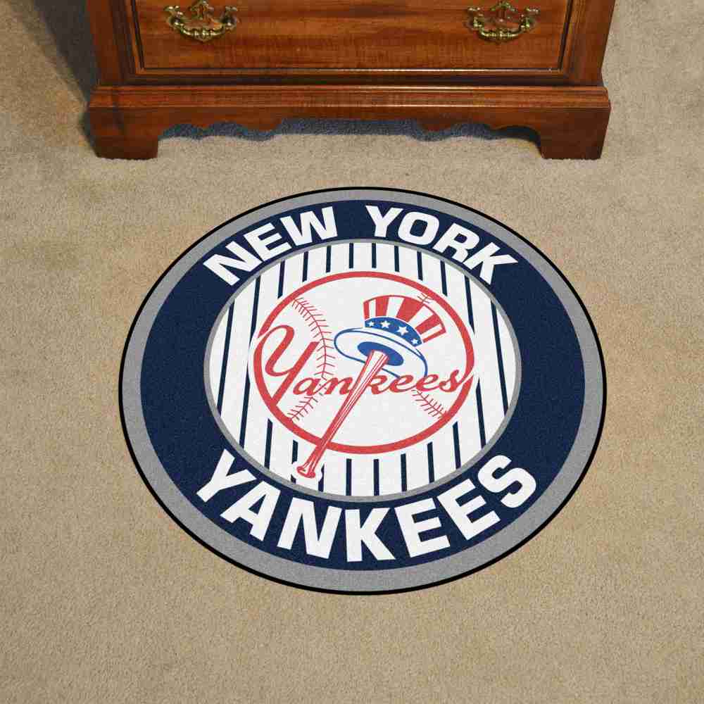 New York Yankees Roundel Rug Mymancave Store