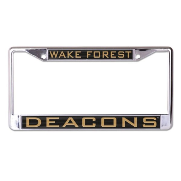 WAKE FOREST LICENSE PLATE FRAME Mymancave Store